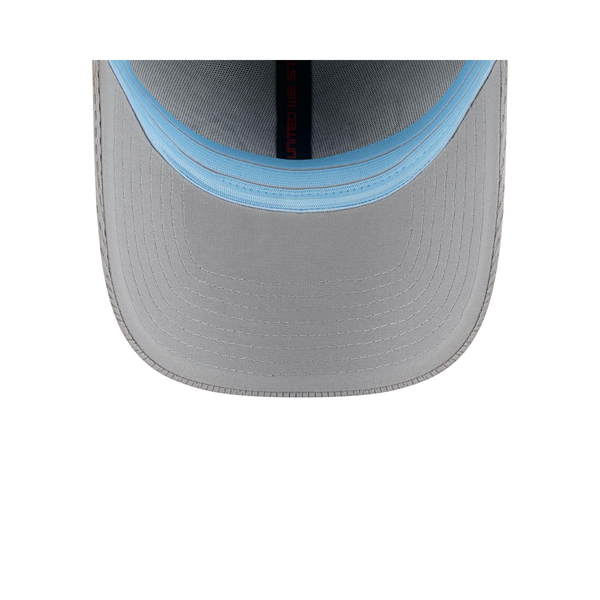 2025 Ryder Cup Team USA Gray 39THIRTY Stretch Fit Hat Male Product Image