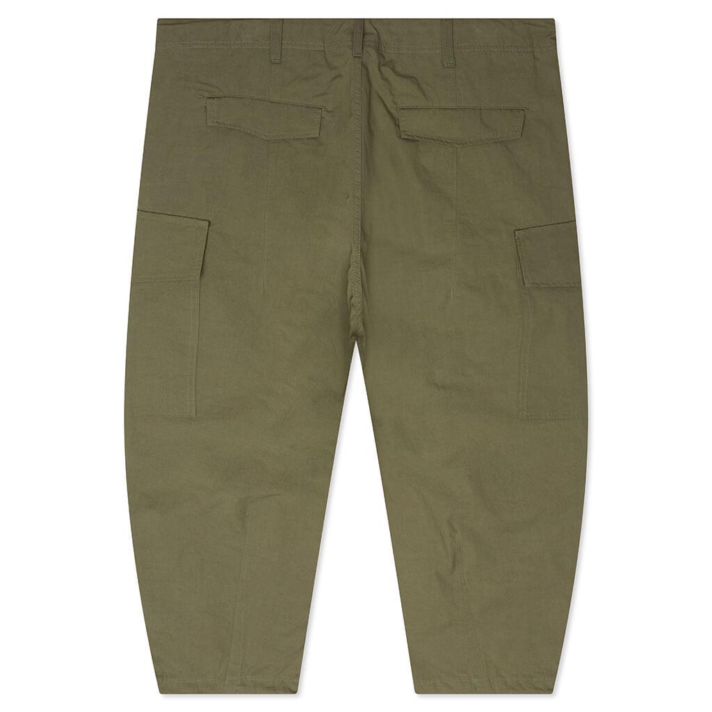 Compact Cotton Cargo Pants - Khaki Male Product Image