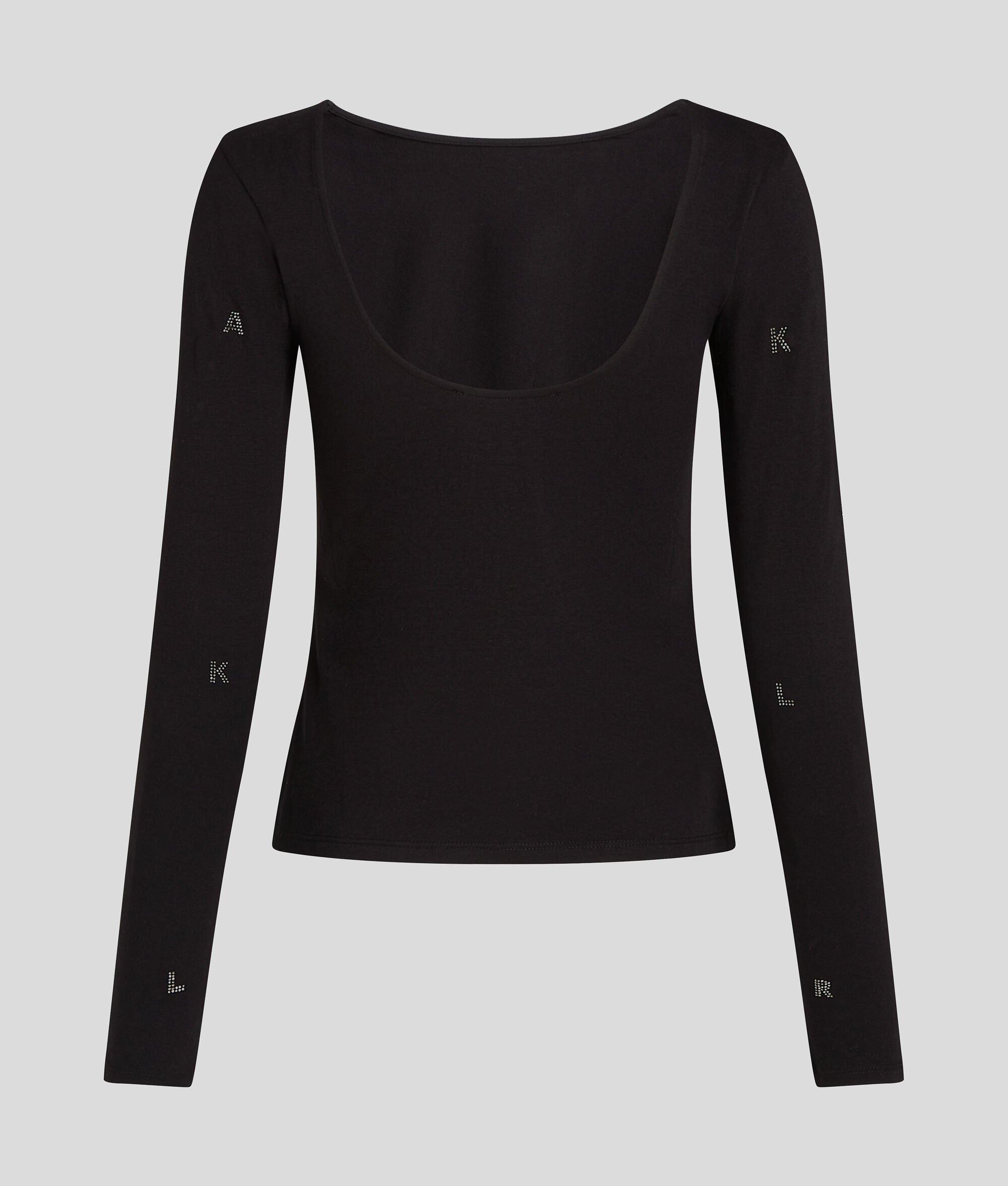 RHINESTONES OPEN BACK TOP Product Image