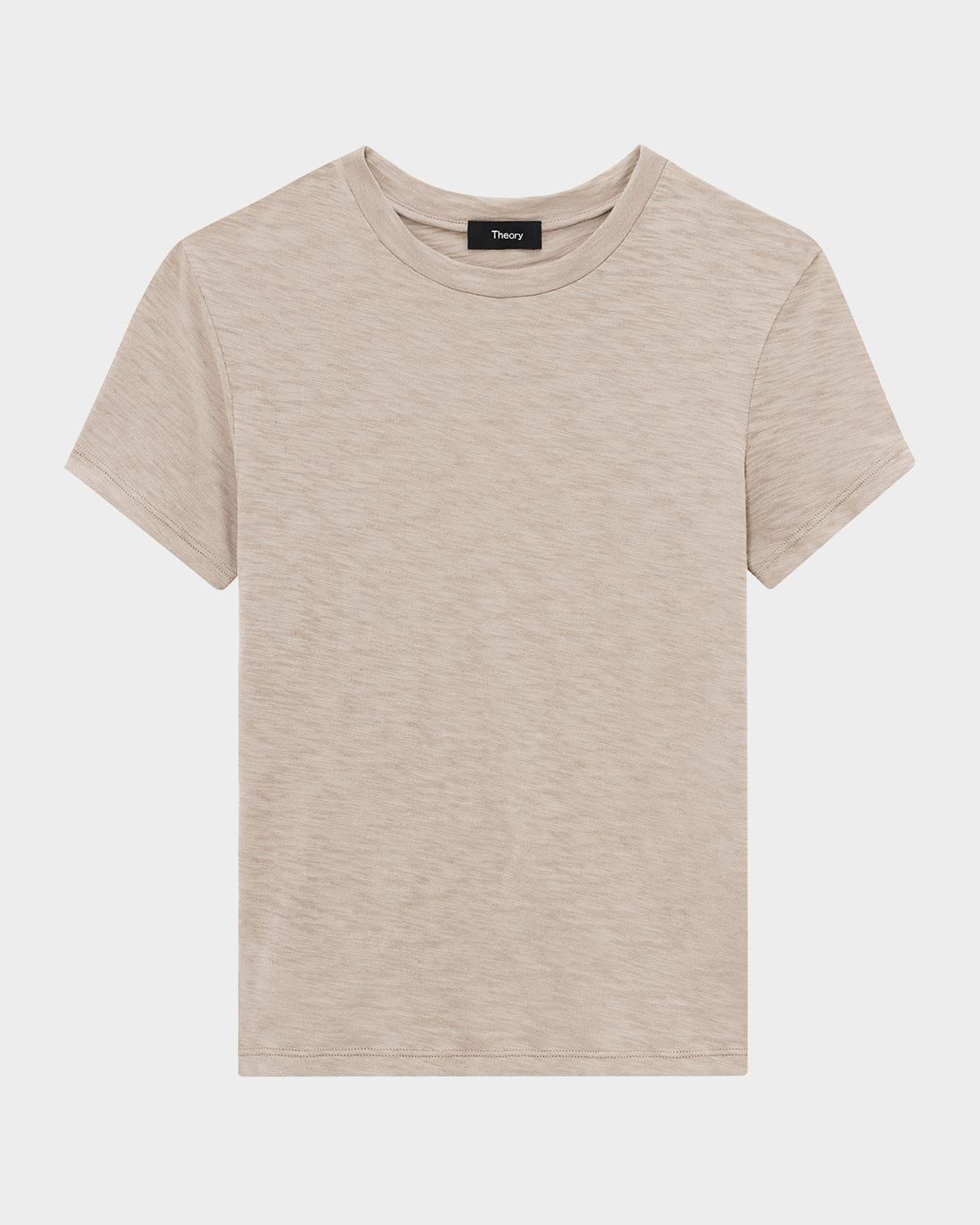 Womens Tiny Tee Fitted Cotton Slub Knit T-Shirt Product Image