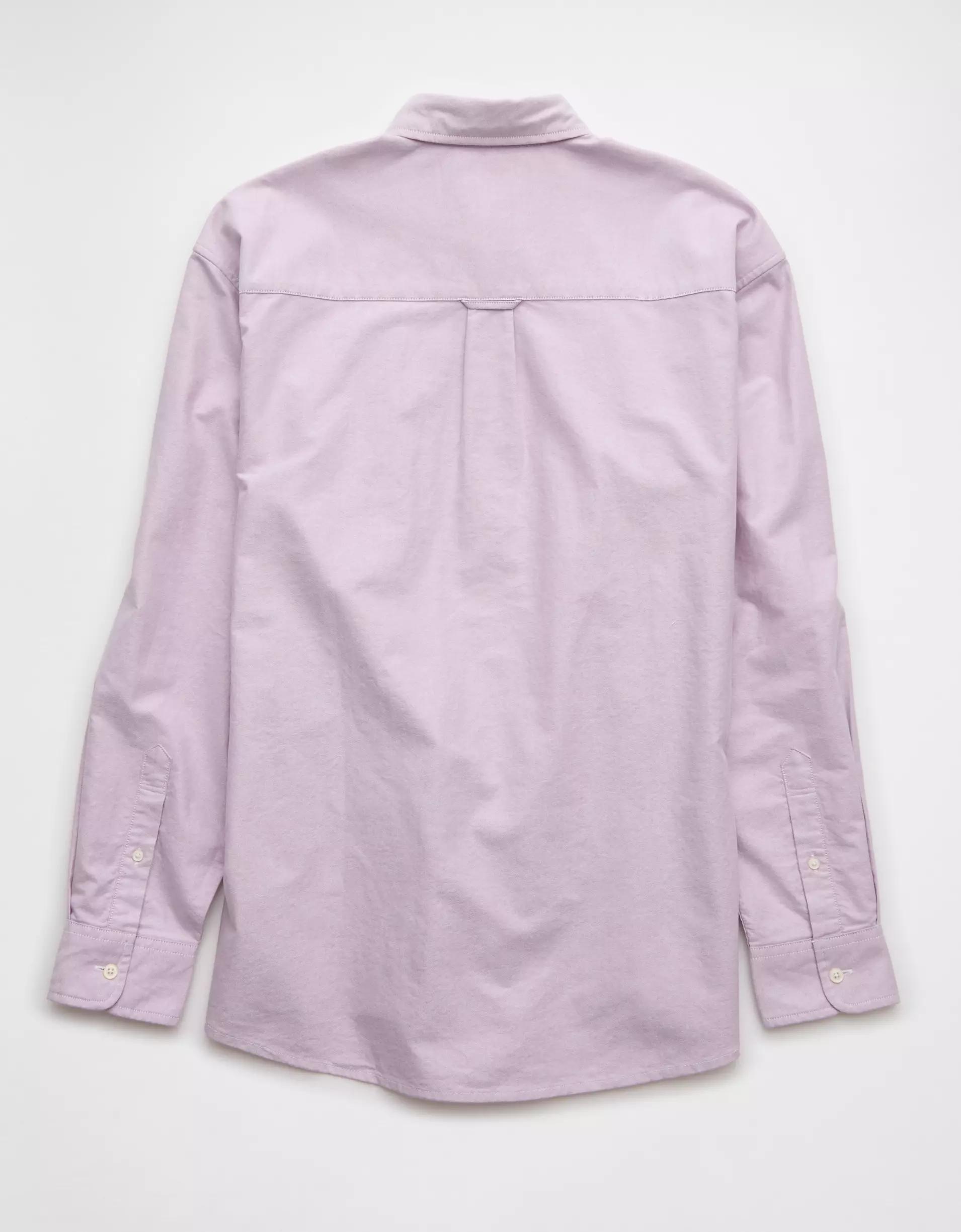 AE Everyday Relaxed Oxford Button-Up Shirt Product Image