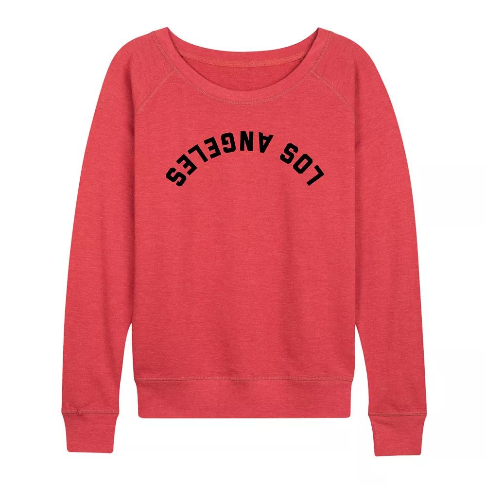 Women's New York Upside Down French Terry Long Sleeve Tee,  Product Image