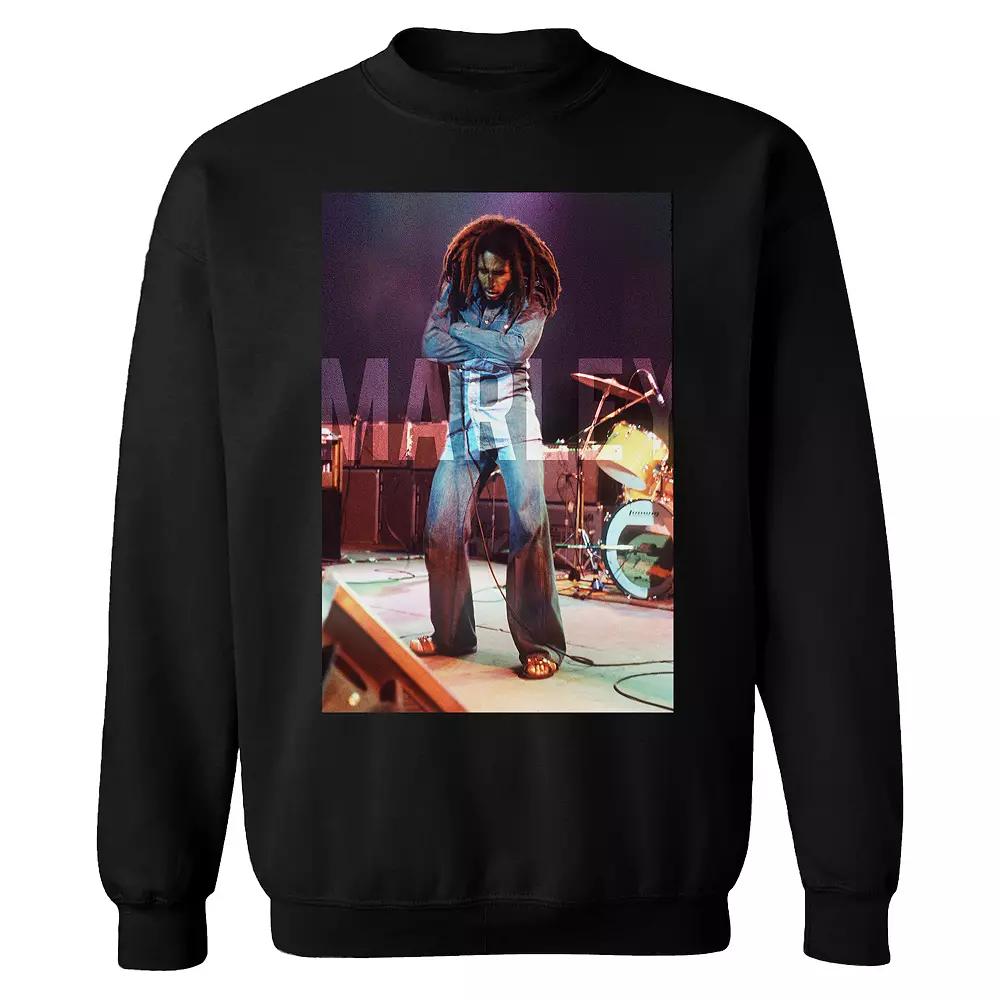 Mens Bob Marley Arms Crossed Stage Sweatshirt Product Image