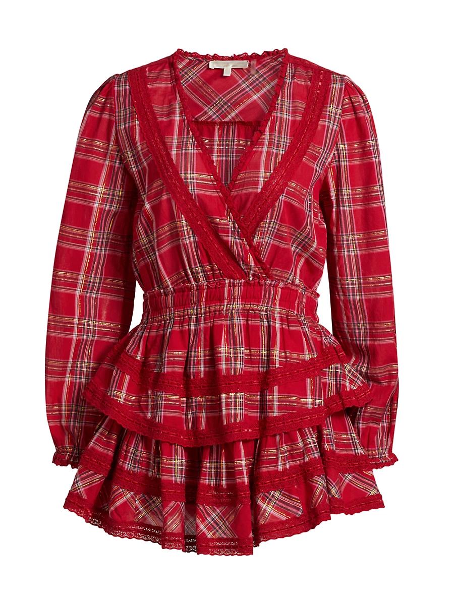 Womens London Tartan Milena Minidress Product Image