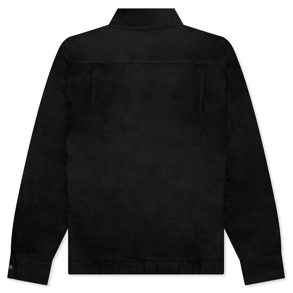 Long Sleeve Overshirt - Black Male Product Image