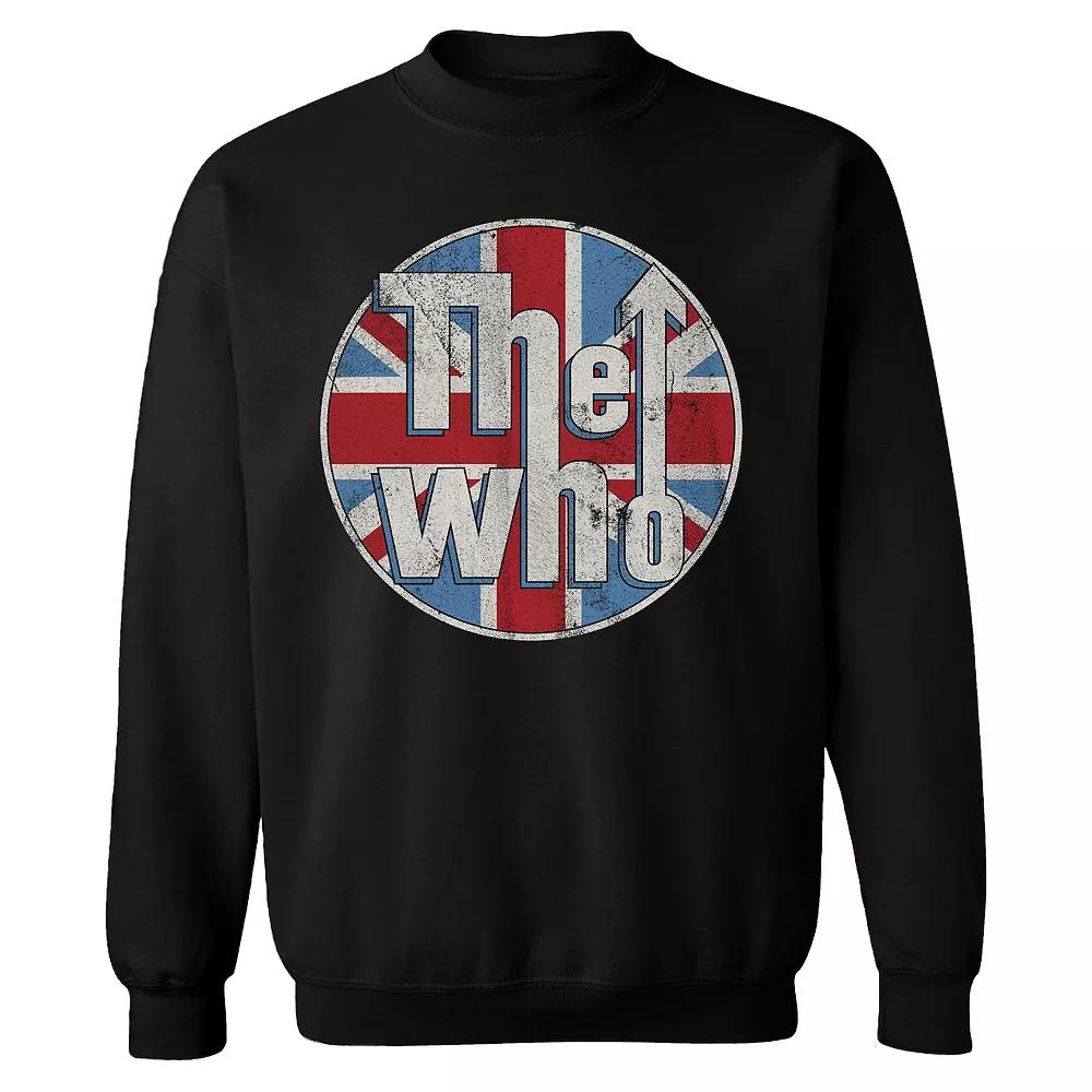 Men's The Who Distressed Union Sweatshirt, Adult Unisex,  Product Image