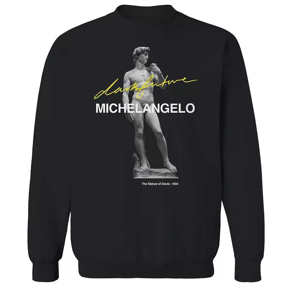 Men's APOH - Michelangelo Dark Future Graphic Sweatshirt,  Product Image