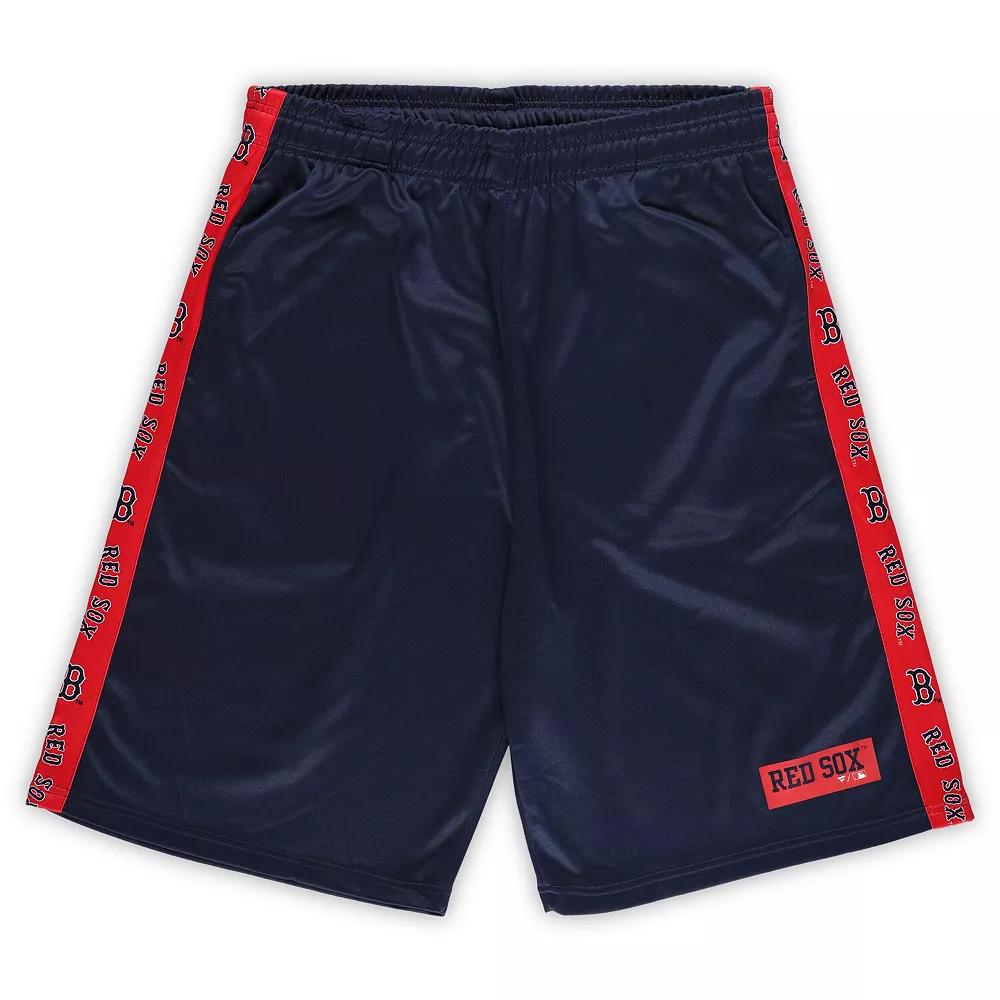 Men's Profile Navy Boston Red Sox Big & Tall Fleece Shorts,  Product Image