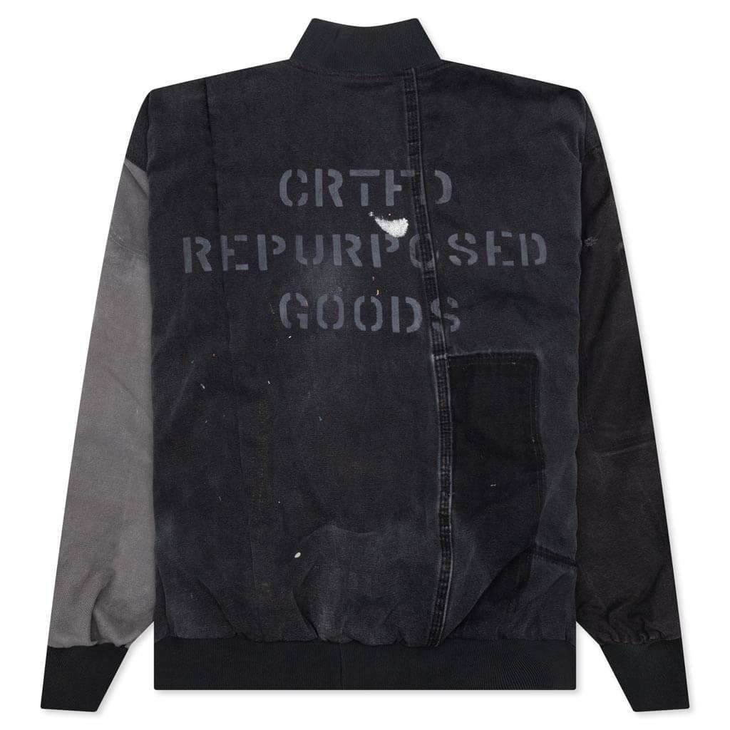 Carhartt Upcycled Bomber Jacket - Black Male Product Image