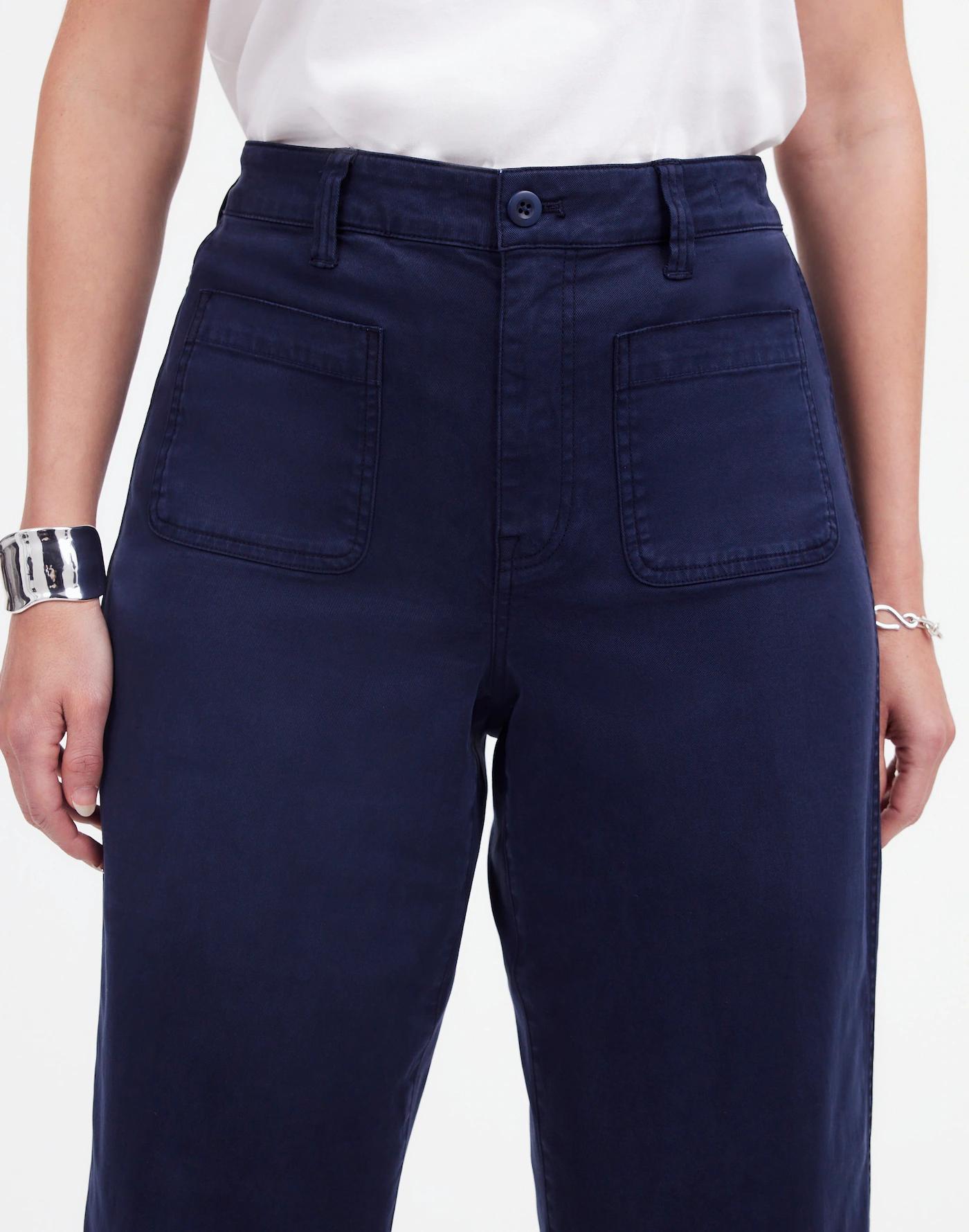 The Curvy Emmett Wide-Leg Pant: Patch Pocket Edition Product Image