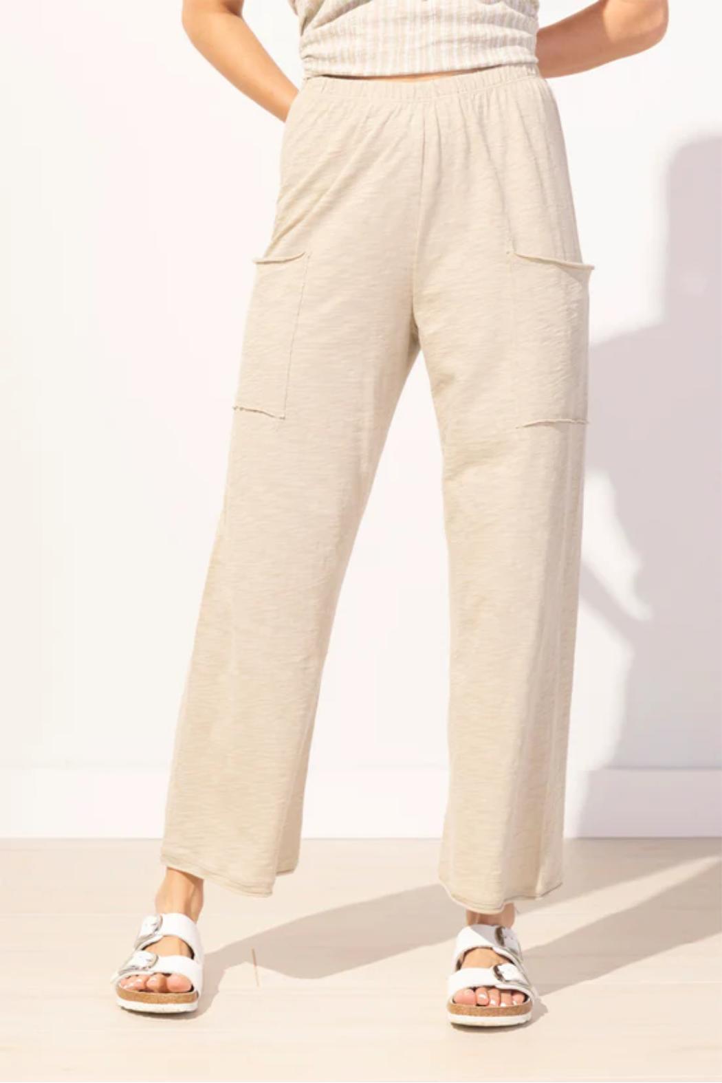 Pull-On Slub Knit Cargo Pant Product Image