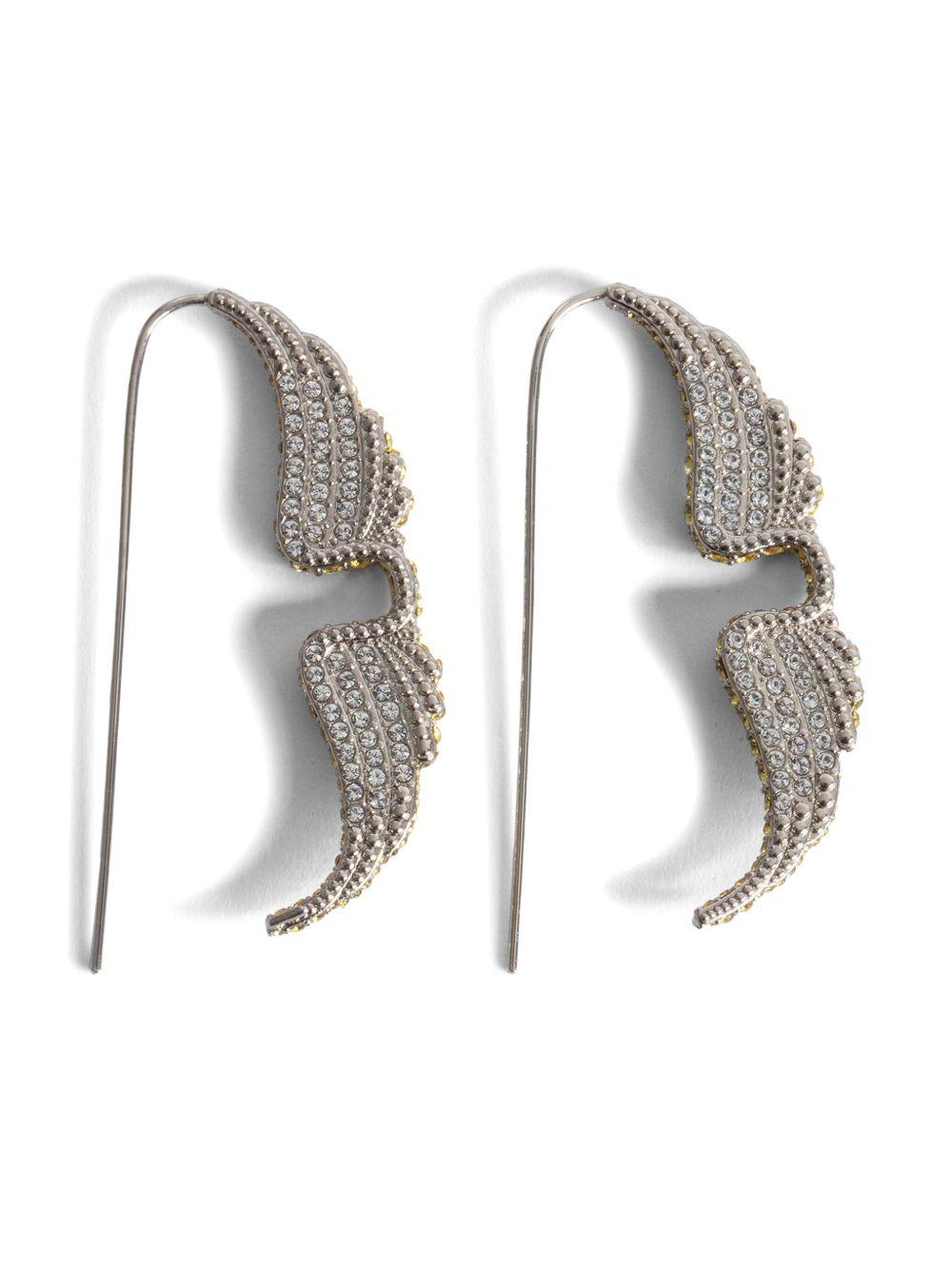 Rock piercing earrings Product Image