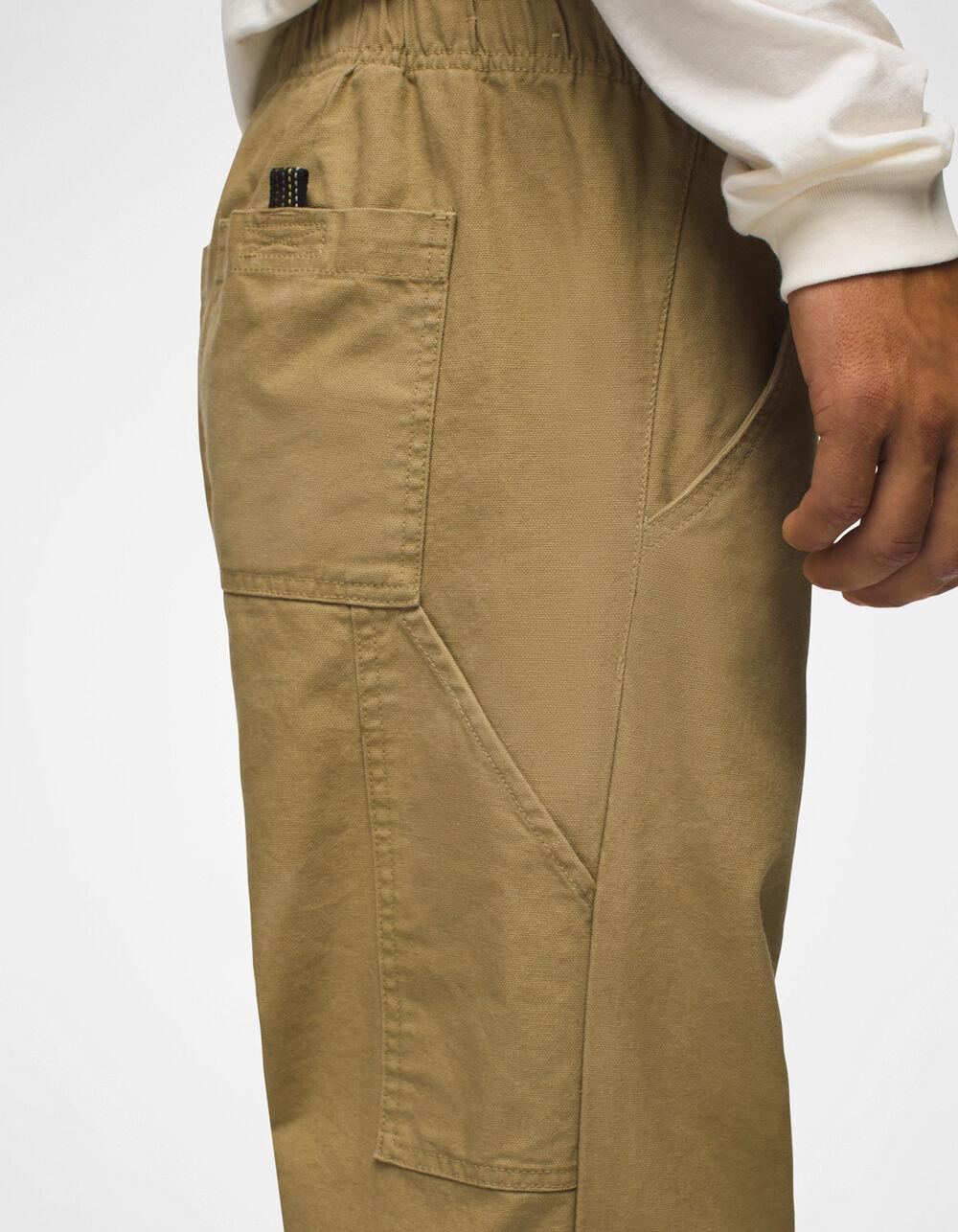 PRANA Voyaged Mens Relaxed Straight Pants - TAN Product Image