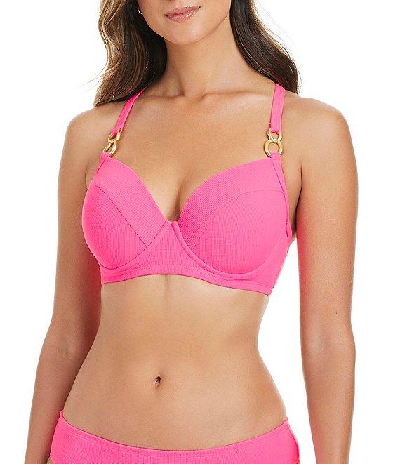 Bleu Rod Beattie Pique Ole Hipster Swim Bottom Product Image