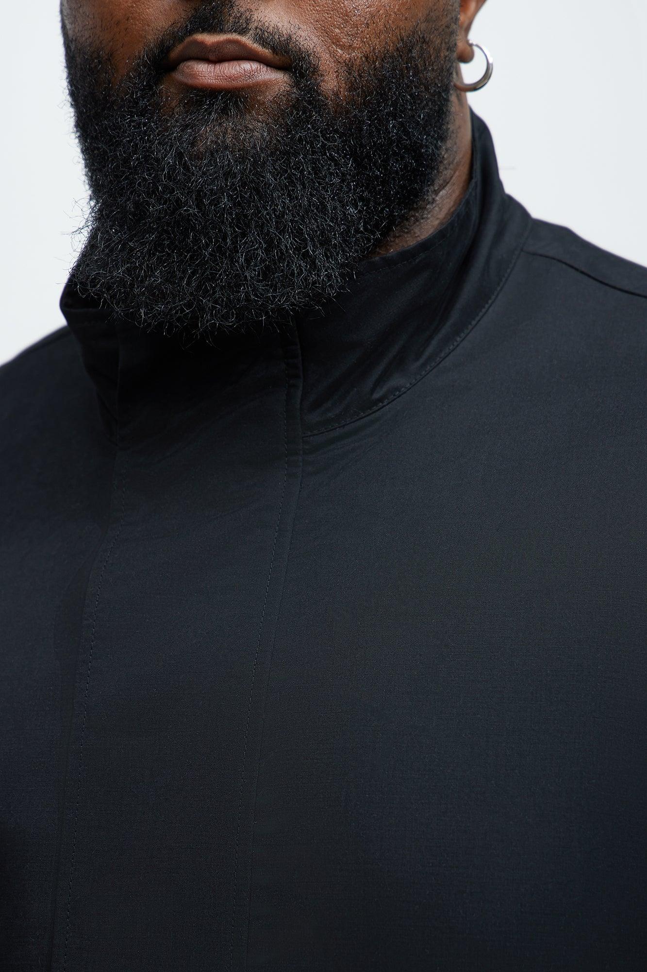 Quite Unique Service Station Jacket - Black Product Image