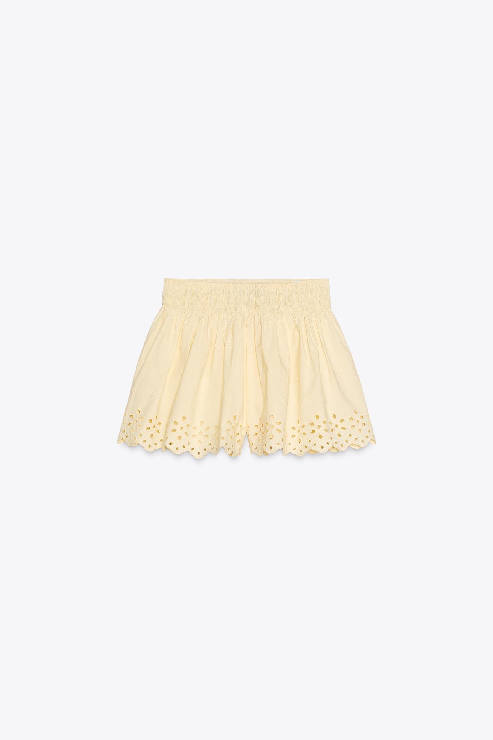 EMBROIDERED SHORTS Product Image