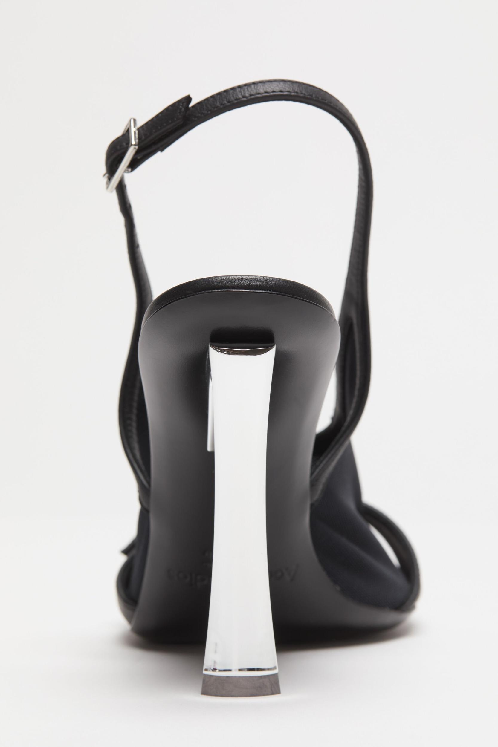 Mesh slingback heels Product Image