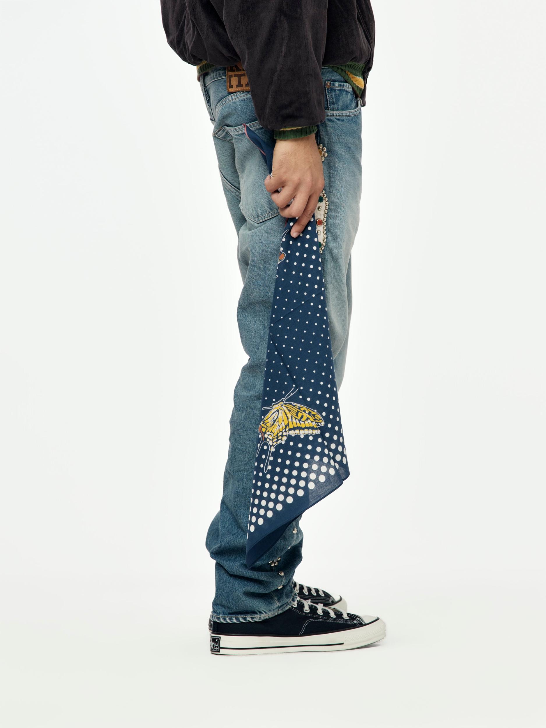Fastcolor Selvedge Bandana (Coco Swallowtail) Product Image