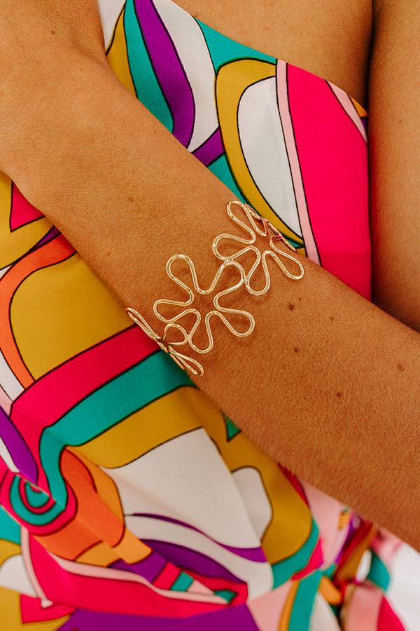 Happy Blooms Cuff Bracelet Product Image