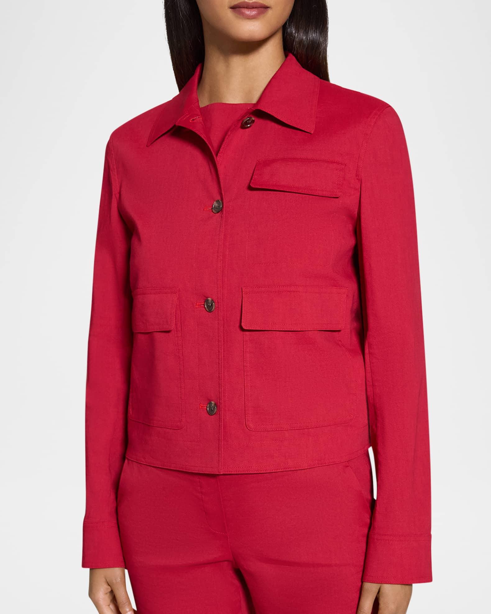 Casual Crunch Linen Jacket Product Image