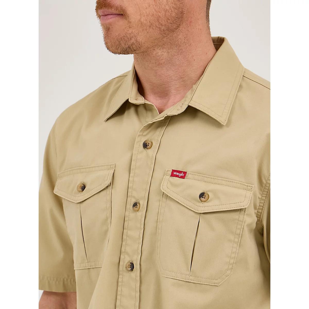 Men's Relaxed Stretch Poplin Shirt in Twill Product Image