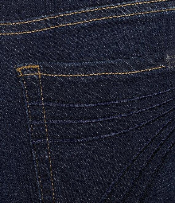 7 For All Mankind Dojo Tailorless Mid-Rise Flare Leg Denim Jeans Product Image