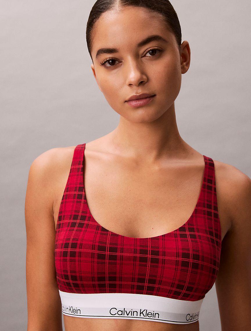 Icon Cotton Modal Lightly Lined Bralette Product Image