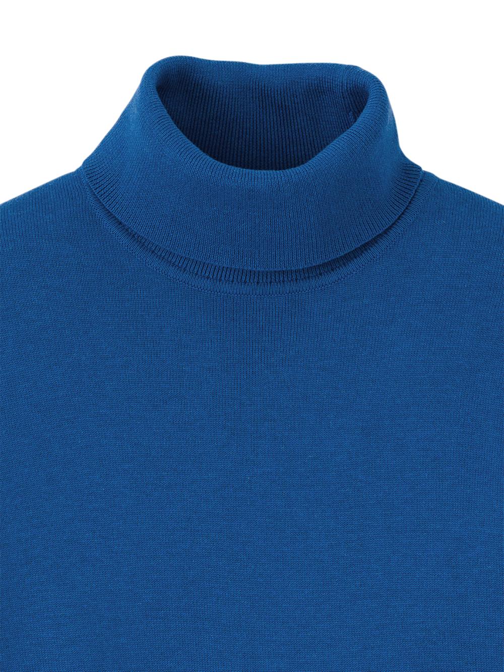 Supima Cotton Turtleneck - Green Product Image