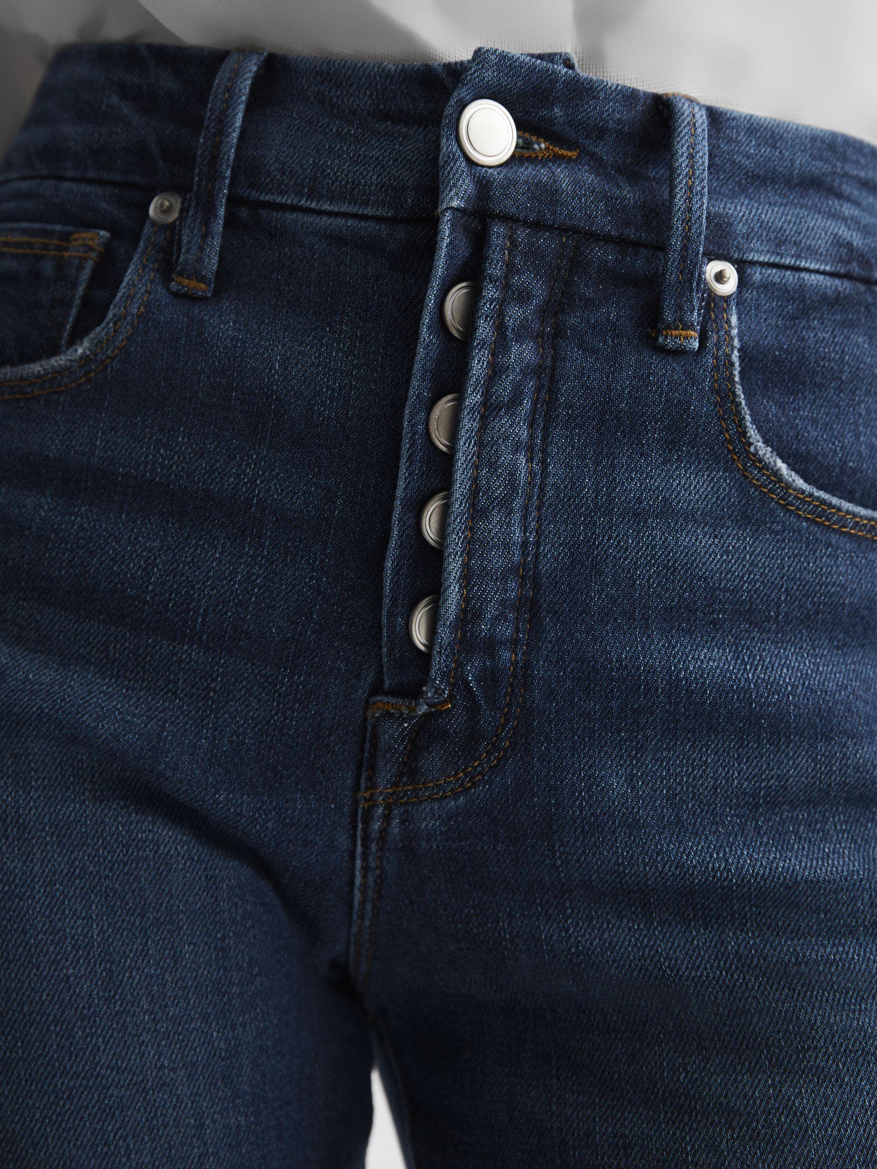 Good American Good Classic Bootleg Jeans in Indigo Product Image