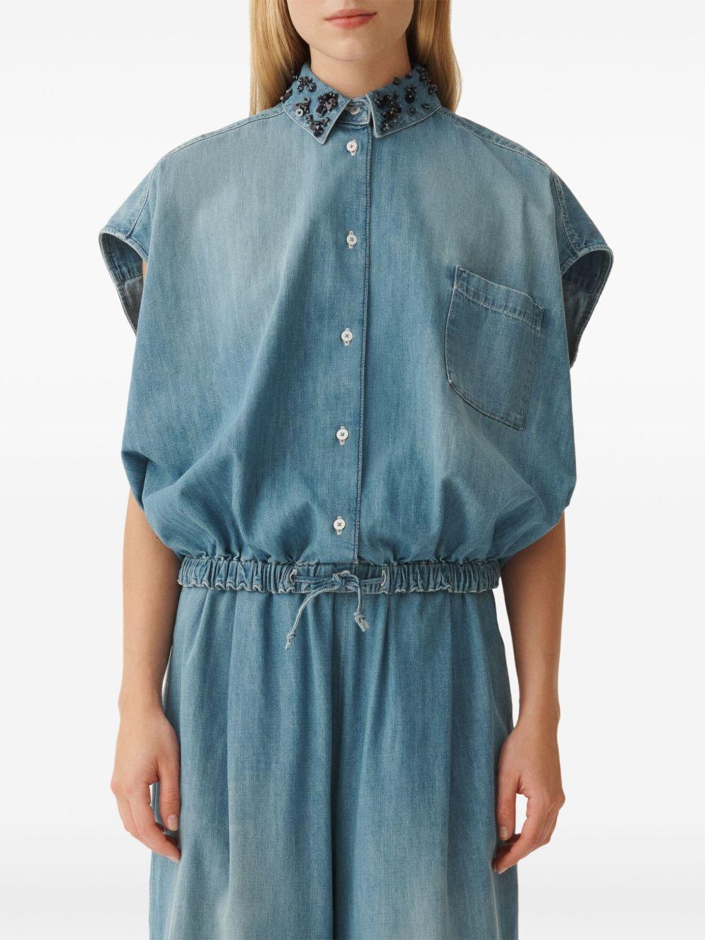 drawstring blouse Product Image