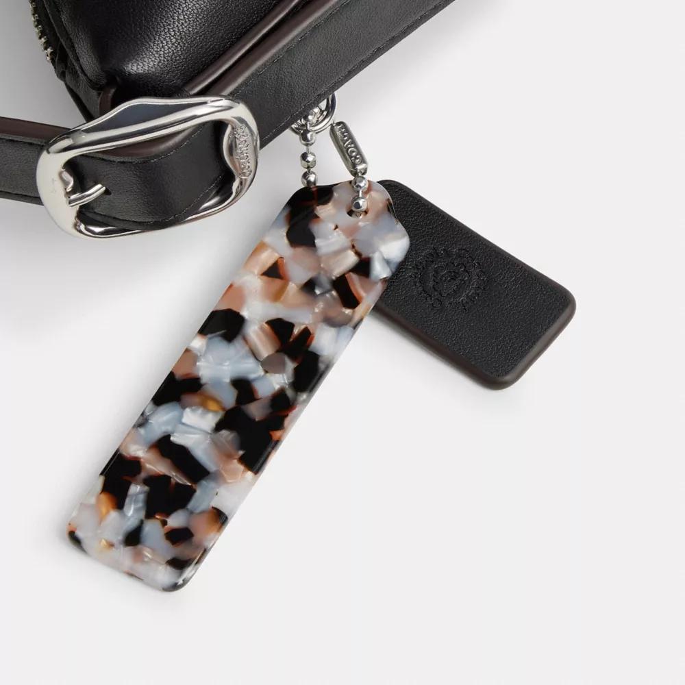 Alter/Ego Shoulder Bag In Checkerboard Upcrafted Leather Product Image