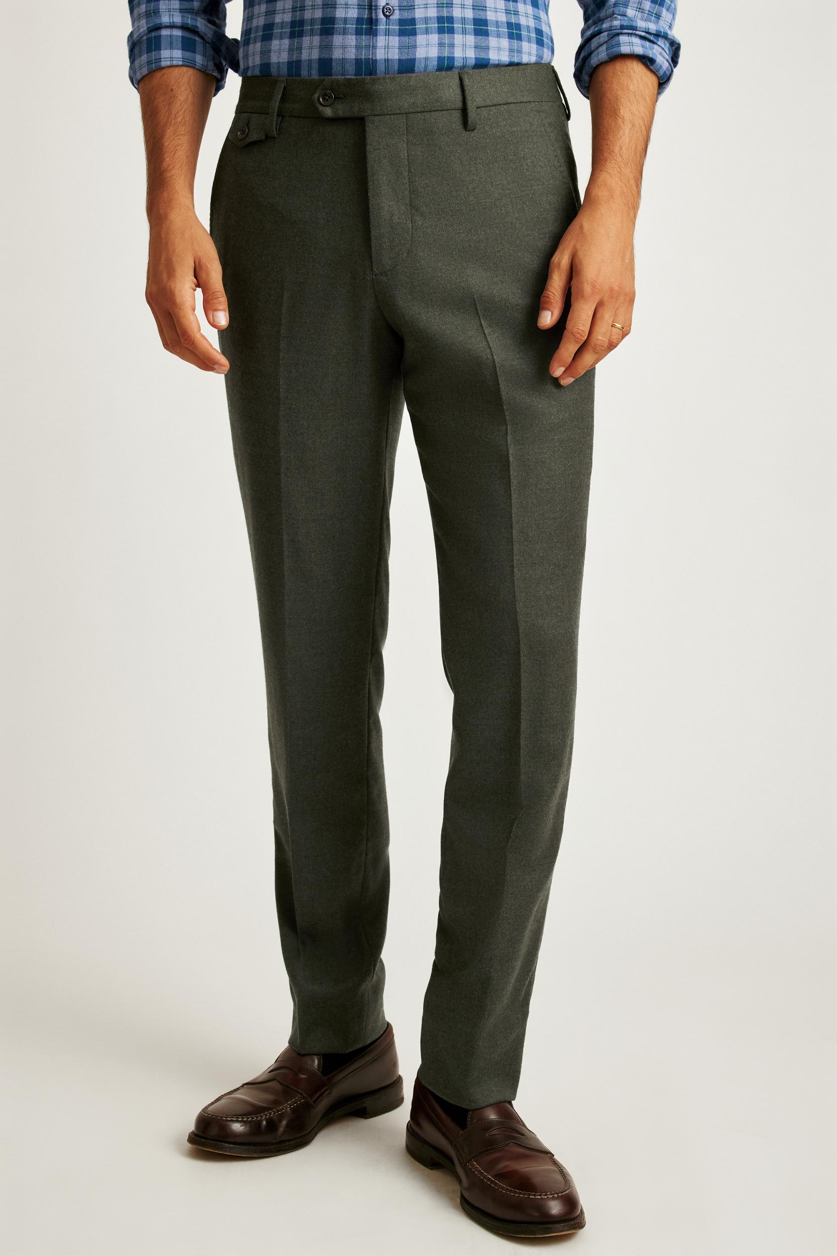 Jetsetter Italian Brushed Wool Dress Pant Product Image