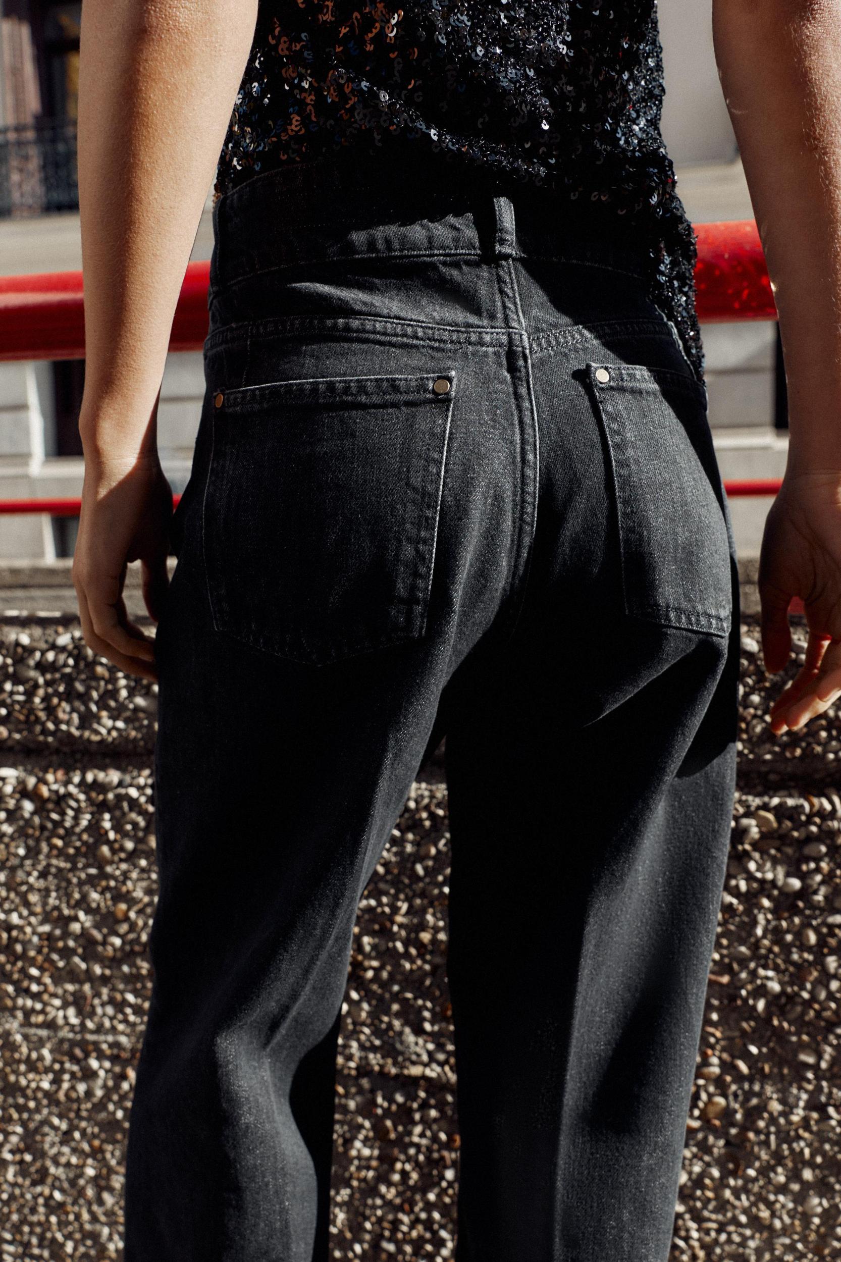 Z1975 HIGH WAIST WIDE LEG JEANS Product Image