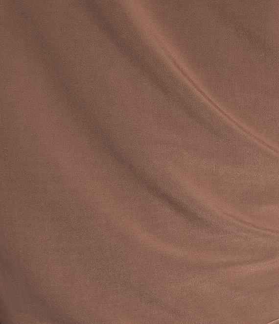 Moa Moa Off The Shoulder Long Sleeve Asymmetrical Hem Top Product Image