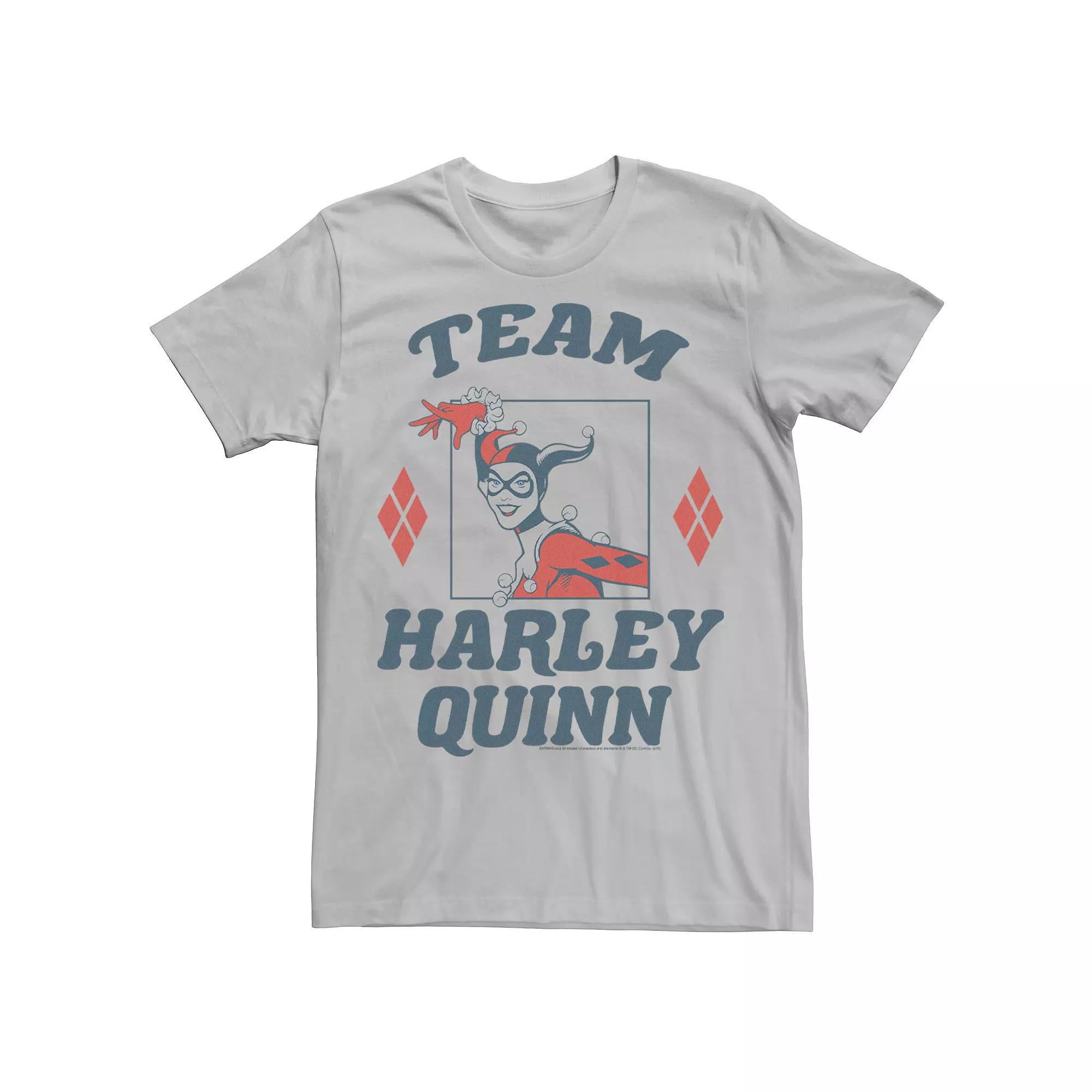 Men's Batman Team Harley Quinn Poster Tee,  Product Image