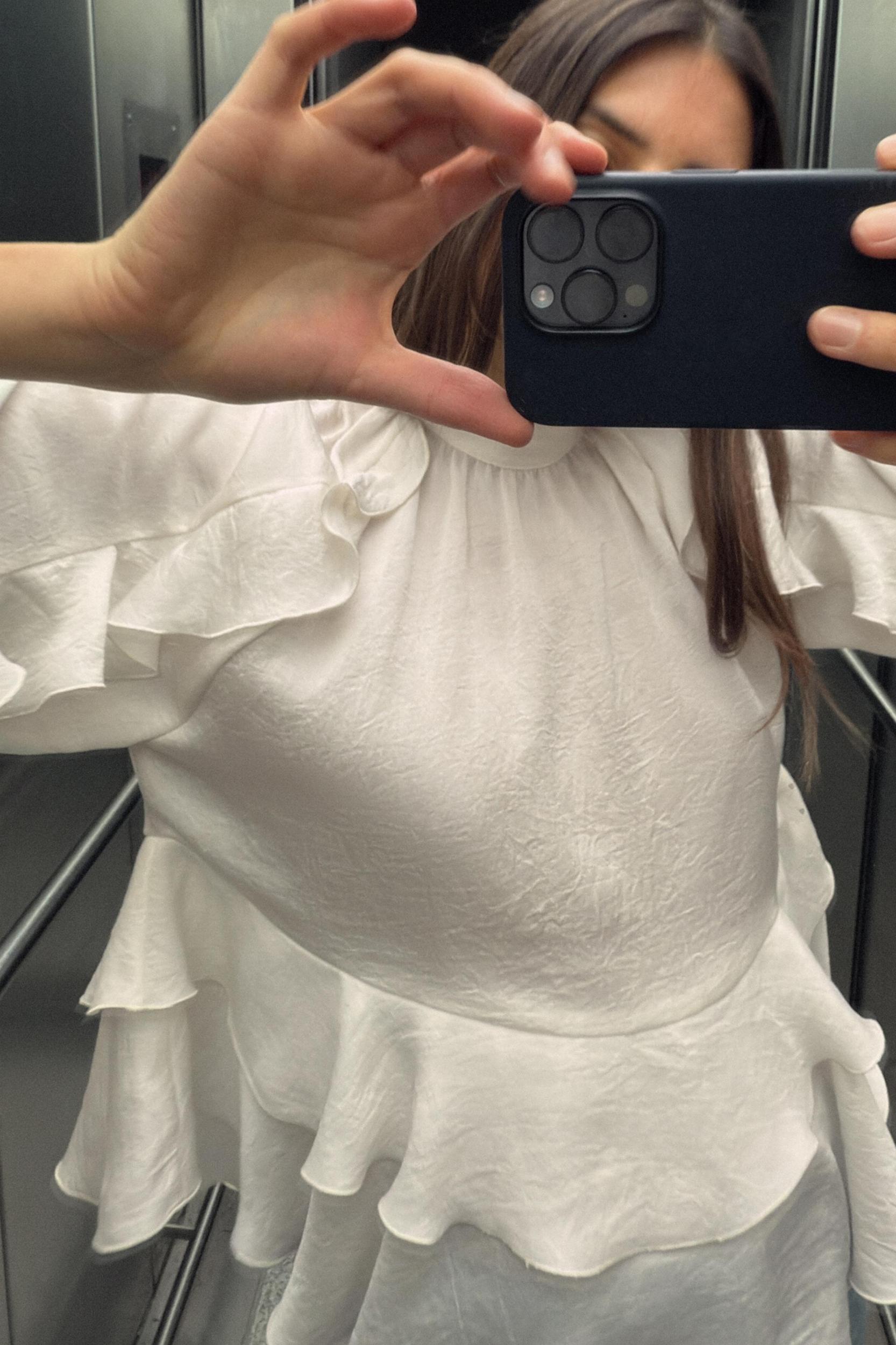 RUFFLED BLOUSE Product Image