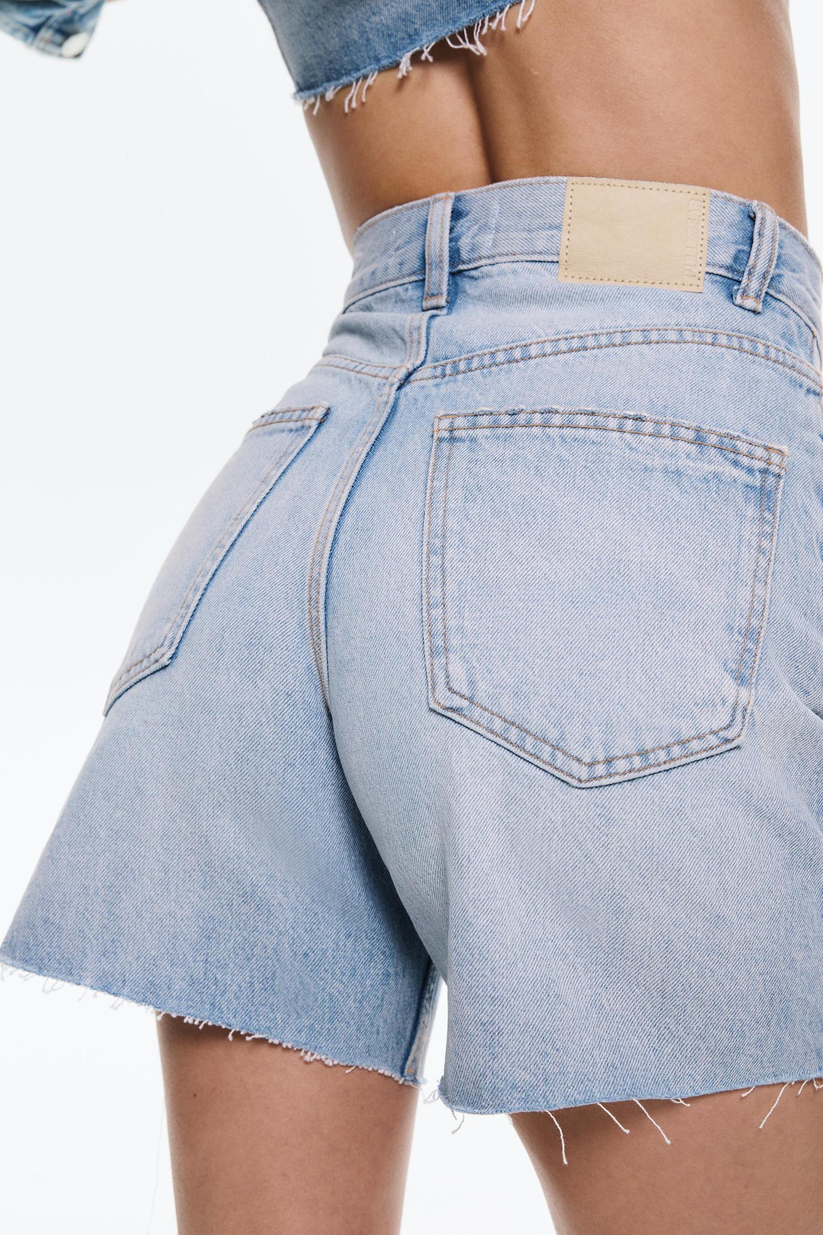 Denim Bermuda shorts Product Image