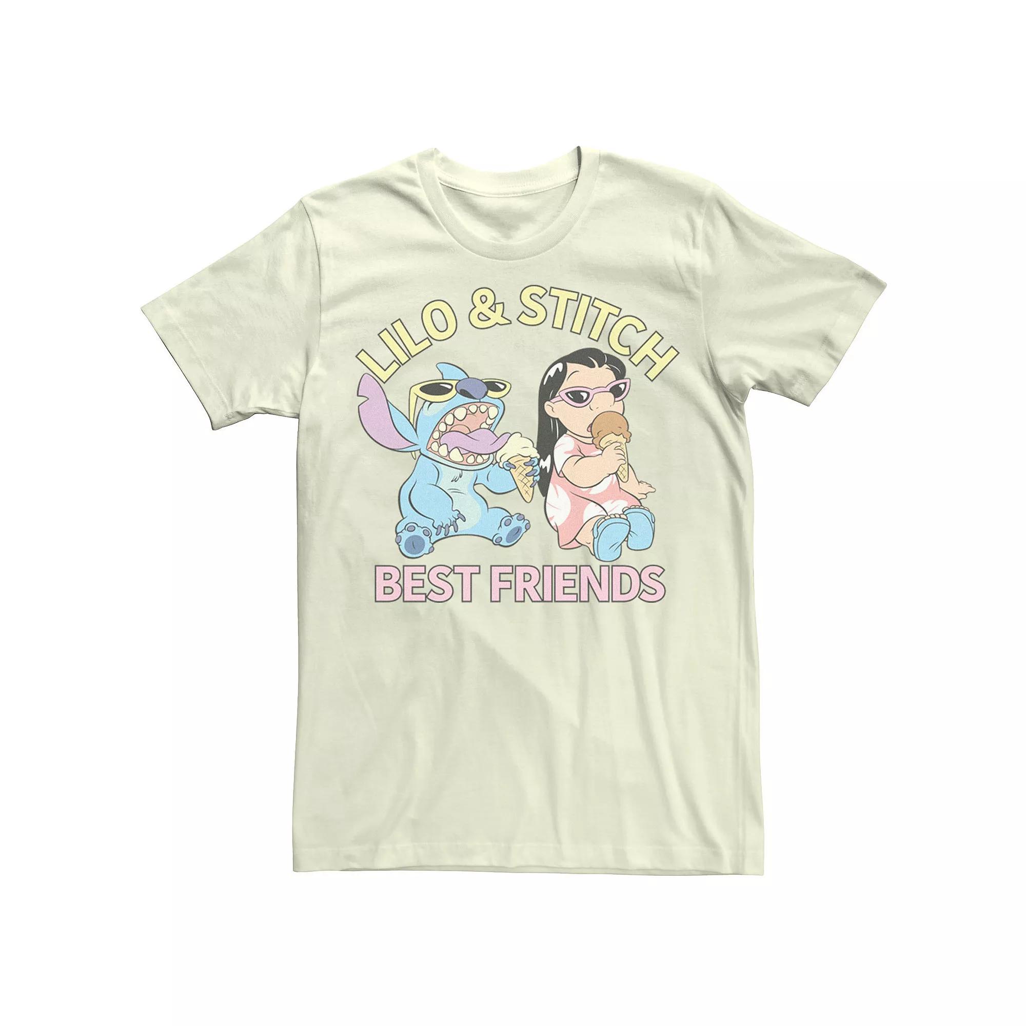 Disney's Lilo & Stitch Men's Best Friends Ice Cream Tee,  Product Image