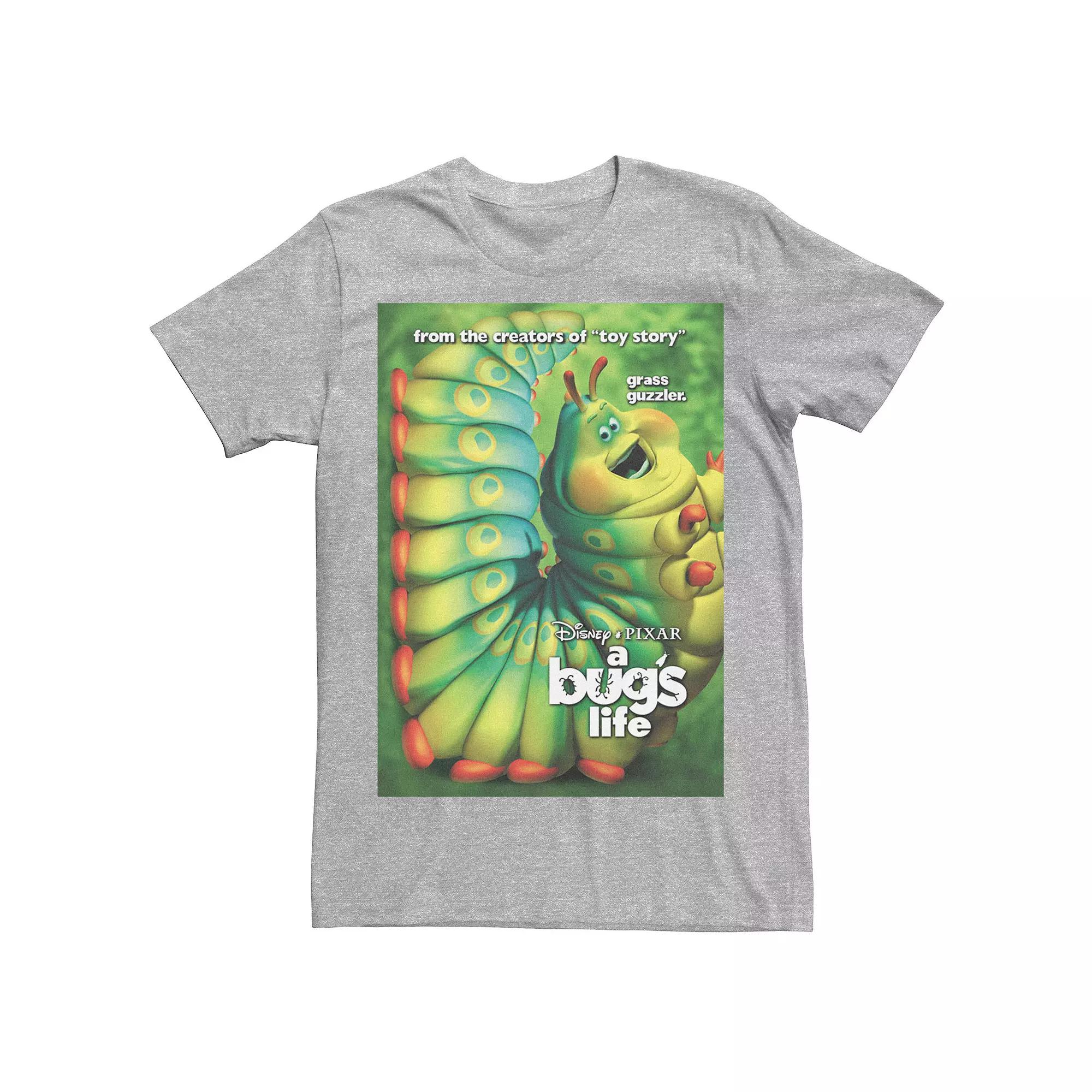 Disney / Pixar's A Bug's Life Heimlich Men's Grass Guzzler Poster Tee,  Product Image