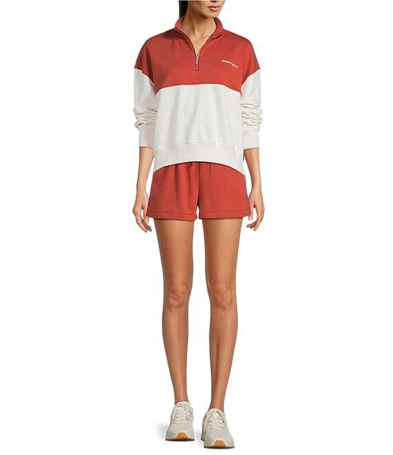 Sweaty Betty Revive Organic Cotton Coordinating High Waist Boxy Shorts Product Image