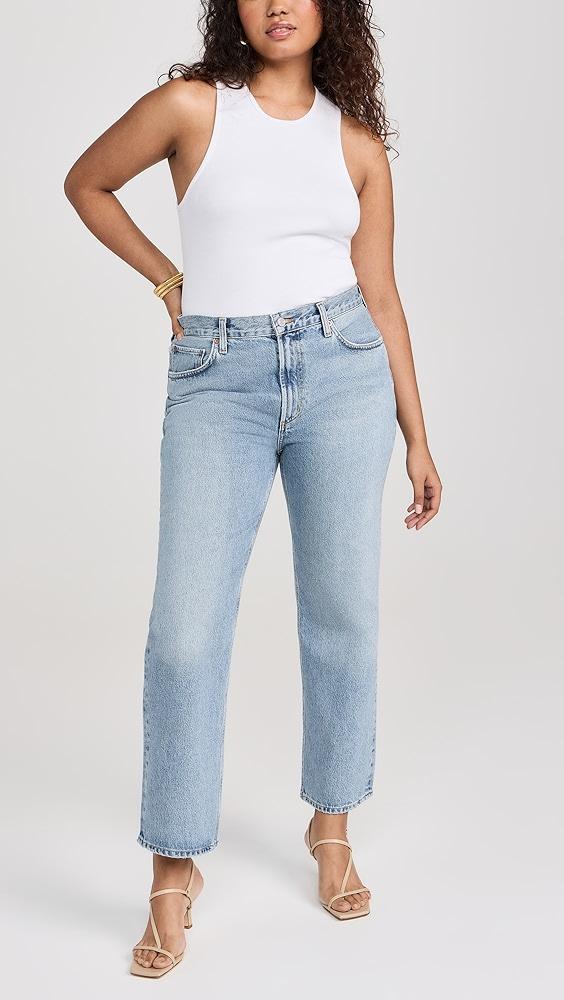 AGOLDE Valen Mid Rise Vintage Straight Jeans | Shopbop Product Image