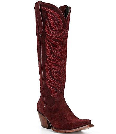 Ariat Womens Laramie StretchFit Suede Western Boots Product Image