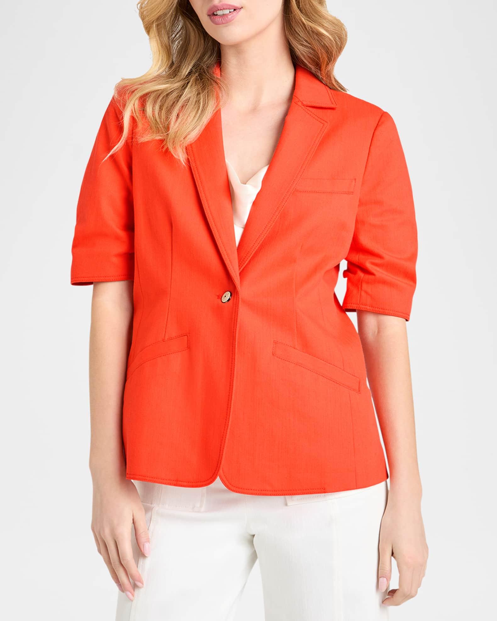 Khloe Short-Sleeve Blazer Product Image