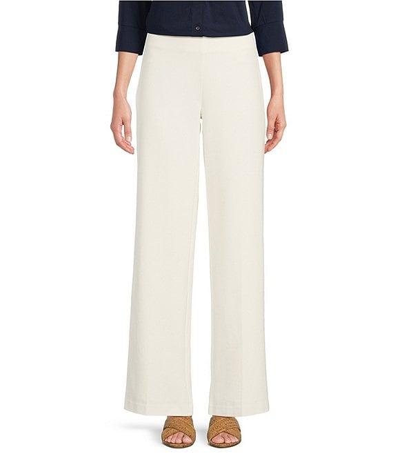 J.McLaughlin Carter Stretch Knit Wide Leg Pants Product Image