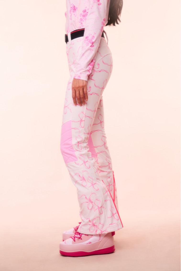 BOGNER FIRE+ICE x LoveShackFancy Zula Ski Pant - HOT PINK BABY / 12 Product Image