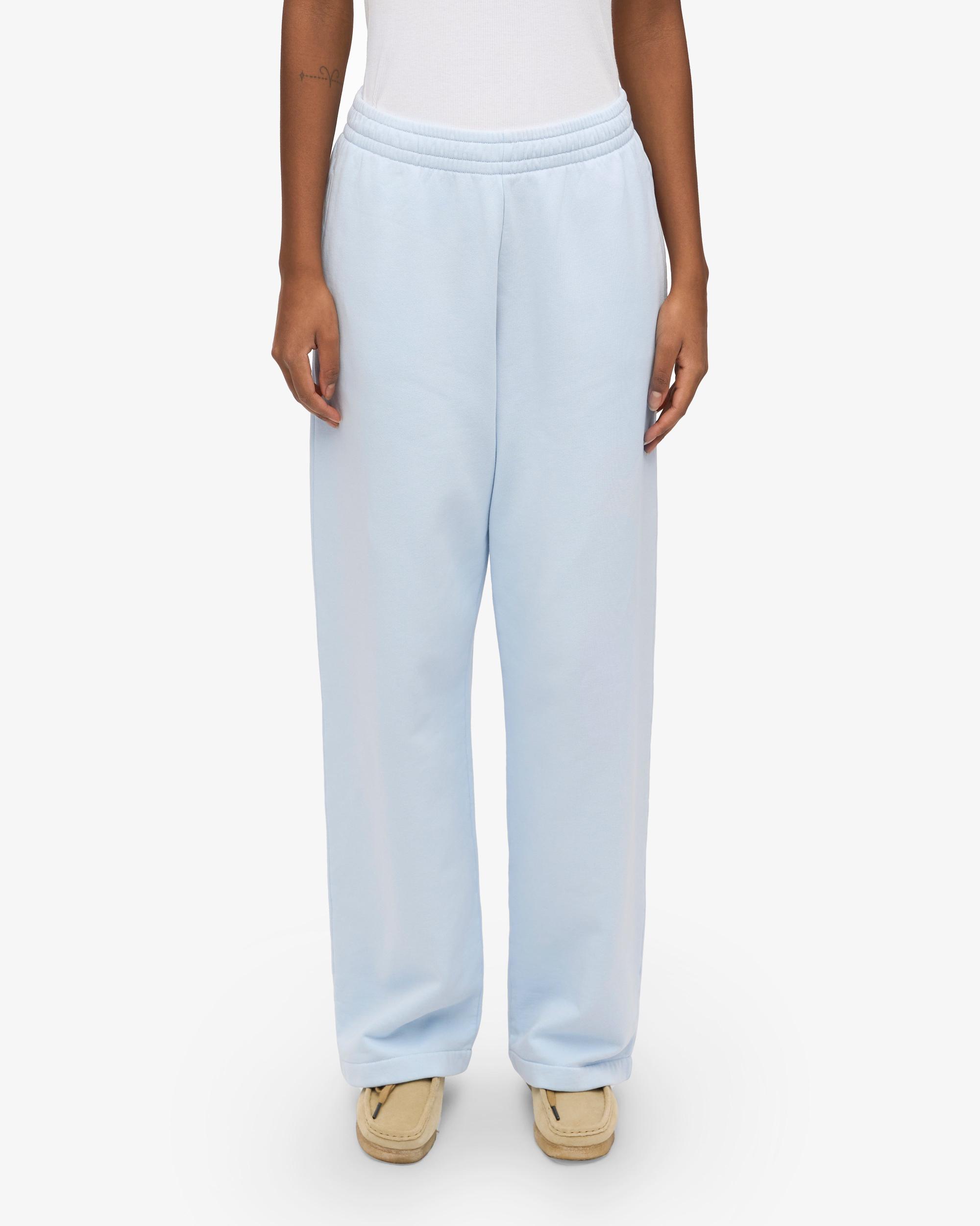 Organic Straight Leg Sweatpants - Polar Blue Product Image