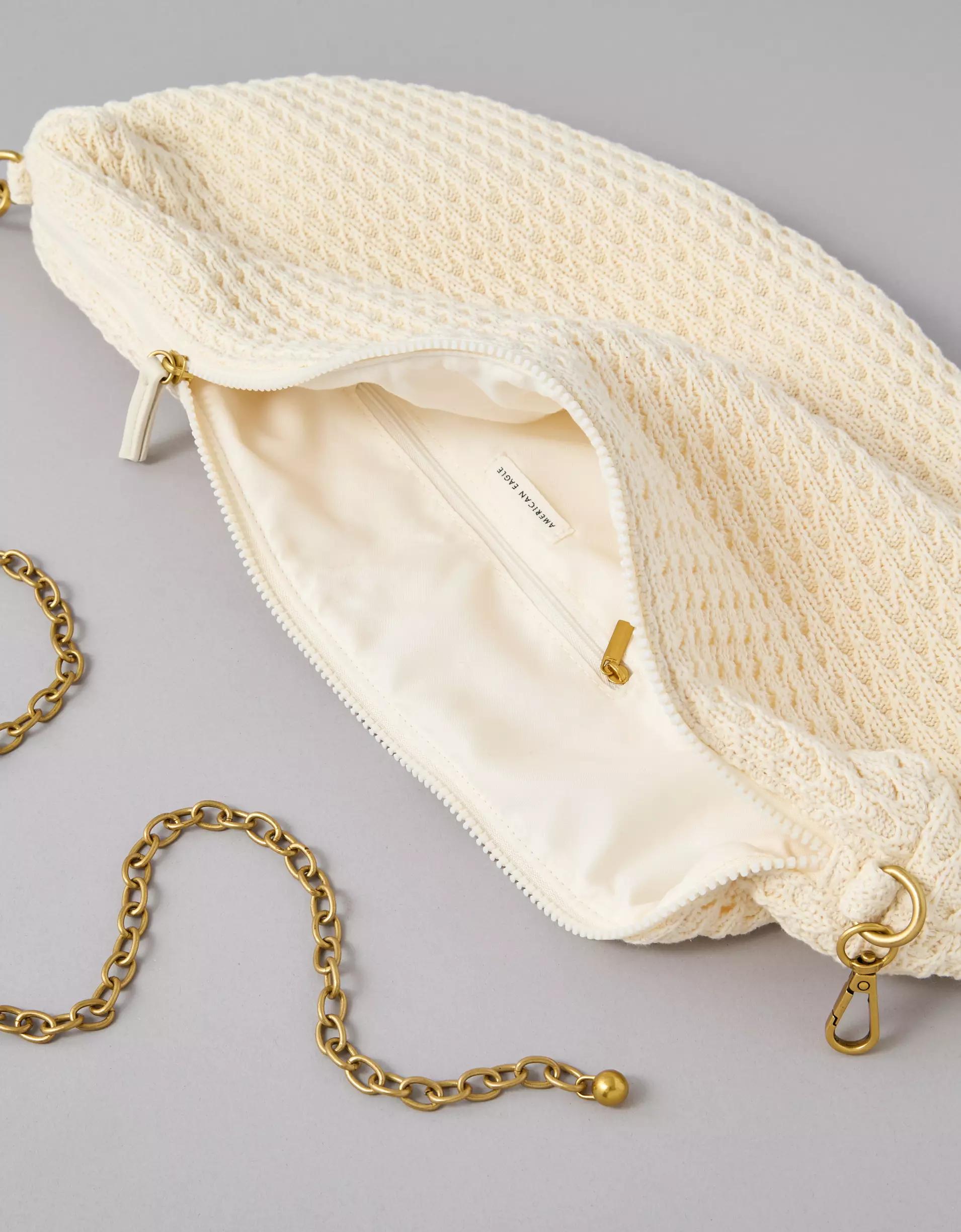 AEO Crochet Crescent Bag Product Image