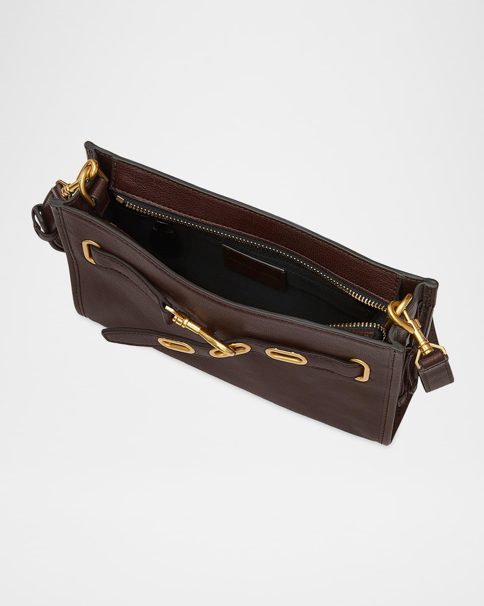 Crosby Leather Strap-Embellished Crossbody Bag Product Image