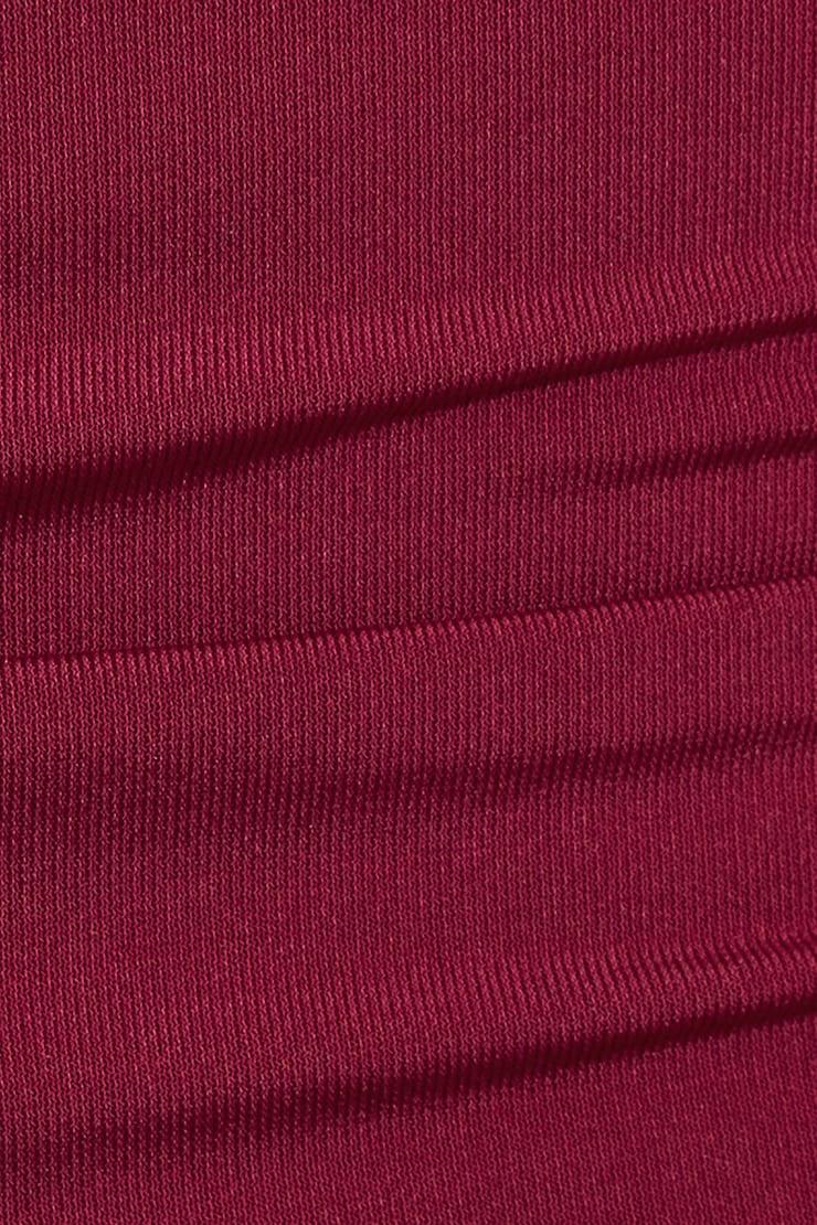 Shirred Low Back Halter Top Product Image