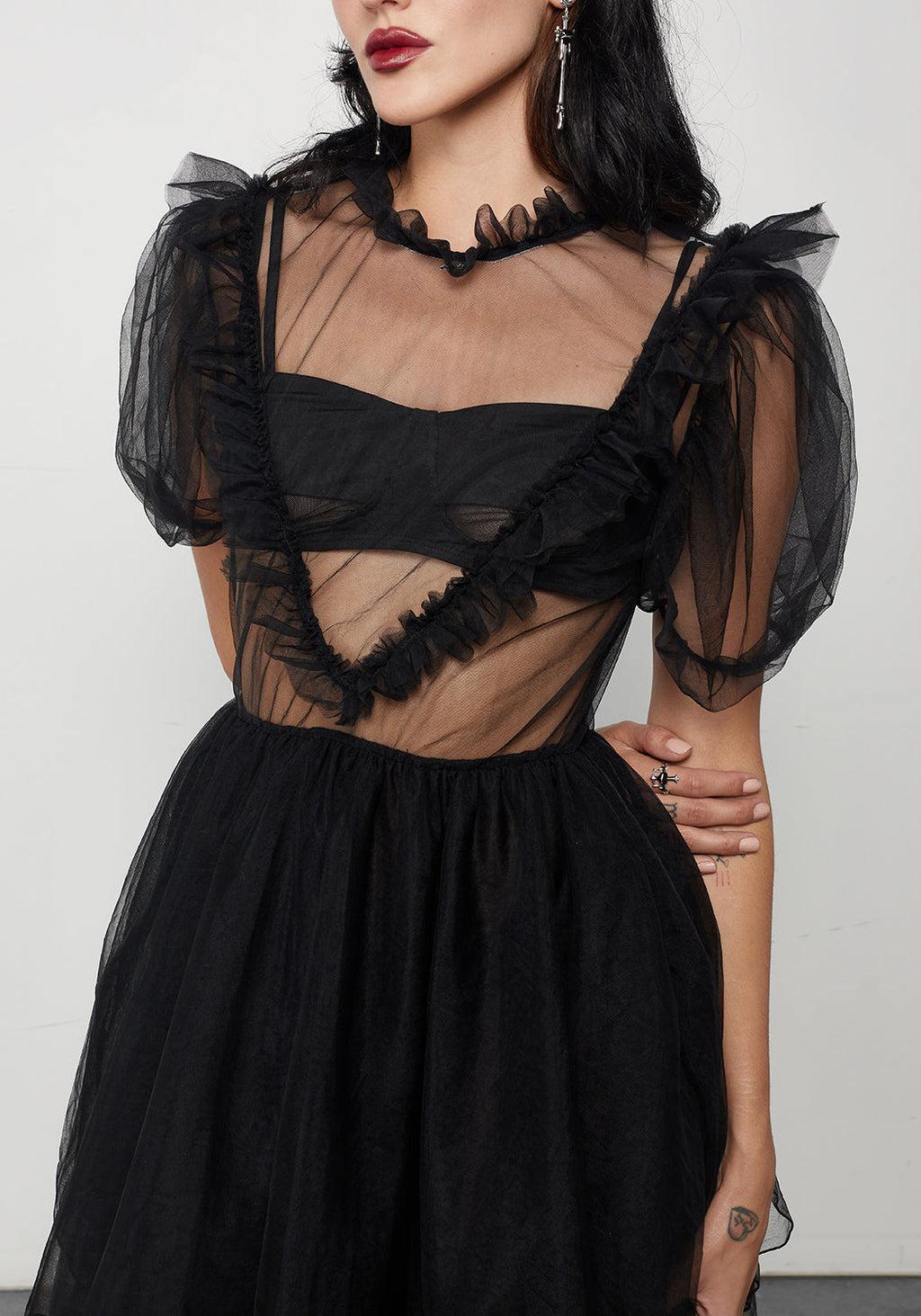 CHAOS LAYERED TULLE GOWN Product Image